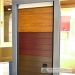 Sectional garage doors wood grain colours